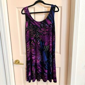 Purple jostar dress